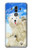 S3794 Arctic Polar Bear in Love with Seal Paint Case For Huawei Mate 10 Pro, Porsche Design