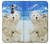 S3794 Arctic Polar Bear in Love with Seal Paint Case For Huawei Mate 10 Pro, Porsche Design