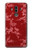 S3817 Red Floral Cherry blossom Pattern Case For Huawei Mate 10 Pro, Porsche Design