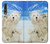 S3794 Arctic Polar Bear in Love with Seal Paint Case For Huawei P20 Pro