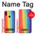 S3799 Cute Vertical Watercolor Rainbow Case For Huawei P Smart Z, Y9 Prime 2019