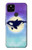 S3807 Killer Whale Orca Moon Pastel Fantasy Case For Google Pixel 4a 5G