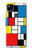 S3814 Piet Mondrian Line Art Composition Case For Google Pixel 4a