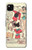 S3820 Vintage Cowgirl Fashion Paper Doll Case For Google Pixel 4a
