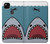 S3825 Cartoon Shark Sea Diving Case For Google Pixel 4a