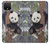 S3793 Cute Baby Panda Snow Painting Case For Google Pixel 4 XL