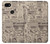 S3819 Retro Vintage Paper Case For Google Pixel 3a