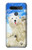 S3794 Arctic Polar Bear in Love with Seal Paint Case For LG K51S