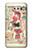 S3820 Vintage Cowgirl Fashion Paper Doll Case For LG V30, LG V30 Plus, LG V30S ThinQ, LG V35, LG V35 ThinQ