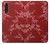 S3817 Red Floral Cherry blossom Pattern Case For LG Velvet