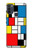 S3814 Piet Mondrian Line Art Composition Case For Motorola Moto G50