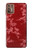 S3817 Red Floral Cherry blossom Pattern Case For Motorola Moto G9 Plus