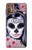 S3821 Sugar Skull Steam Punk Girl Gothic Case For Motorola Moto G9 Plus