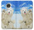 S3794 Arctic Polar Bear in Love with Seal Paint Case For Motorola Moto G7, Moto G7 Plus