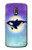 S3807 Killer Whale Orca Moon Pastel Fantasy Case For Motorola Moto G4 Play