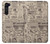 S3819 Retro Vintage Paper Case For Motorola Edge