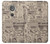 S3819 Retro Vintage Paper Case For Motorola Moto G6 Play, Moto G6 Forge, Moto E5