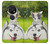 S3795 Grumpy Kitten Cat Playful Siberian Husky Dog Paint Case For Nokia 7.2