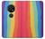 S3799 Cute Vertical Watercolor Rainbow Case For Nokia 7.2