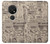 S3819 Retro Vintage Paper Case For Nokia 7.2