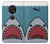 S3825 Cartoon Shark Sea Diving Case For Nokia 7.2