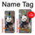 S3793 Cute Baby Panda Snow Painting Case For Nokia 2.4