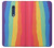 S3799 Cute Vertical Watercolor Rainbow Case For Nokia 5