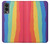 S3799 Cute Vertical Watercolor Rainbow Case For OnePlus Nord 2 5G