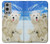 S3794 Arctic Polar Bear in Love with Seal Paint Case For OnePlus 9 Pro