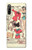 S3820 Vintage Cowgirl Fashion Paper Doll Case For Sony Xperia L4