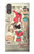 S3820 Vintage Cowgirl Fashion Paper Doll Case For Sony Xperia XZ