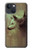 S0931 White Black Wolf Case For iPhone 13 mini