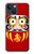 S3045 Japan Good Luck Daruma Doll Case For iPhone 13 mini