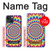 S3162 Colorful Psychedelic Case For iPhone 13 mini