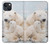 S3373 Polar Bear Hug Family Case For iPhone 13 mini