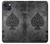 S3446 Black Ace Spade Case For iPhone 13 mini
