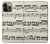 S3082 Music Sheet Case For iPhone 13 Pro Max