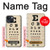 S2502 Eye Exam Chart Decorative Decoupage Poster Case For iPhone 13