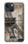 S3416 Eiffel Tower Blueprint Case For iPhone 13