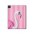 S3805 Flamingo Pink Pastel Hard Case For iPad Pro 12.9 (2022,2021,2020,2018, 3rd, 4th, 5th, 6th)