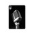 S1672 Retro Microphone Jazz Music Hard Case For iPad mini 6 7, iPad mini (2021,2024)
