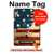 S2349 Old American Flag Hard Case For iPad mini 6 7, iPad mini (2021,2024)