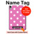S2358 Pink Polka Dots Hard Case For iPad mini 6 7, iPad mini (2021,2024)