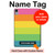 S2363 Rainbow Pattern Hard Case For iPad mini 6 7, iPad mini (2021,2024)