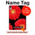 S2478 Red Daisy flower Hard Case For iPad mini 6 7, iPad mini (2021,2024)