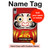 S2839 Japan Daruma Doll Hard Case For iPad mini 6 7, iPad mini (2021,2024)