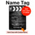 S2919 Vintage Director Clapboard Hard Case For iPad mini 6 7, iPad mini (2021,2024)