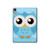 S3029 Cute Blue Owl Hard Case For iPad mini 6 7, iPad mini (2021,2024)