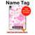 S3036 Pink Sweet Flower Flora Hard Case For iPad mini 6 7, iPad mini (2021,2024)