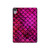 S3051 Pink Mermaid Fish Scale Hard Case For iPad mini 6 7, iPad mini (2021,2024)
